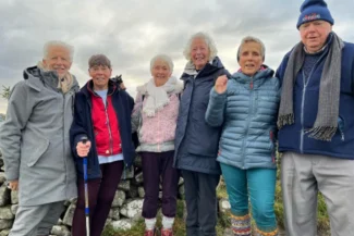 Every year we have a walk up Lee Pen